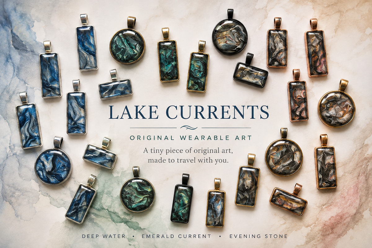 Lake Currents | Original Wearable Art