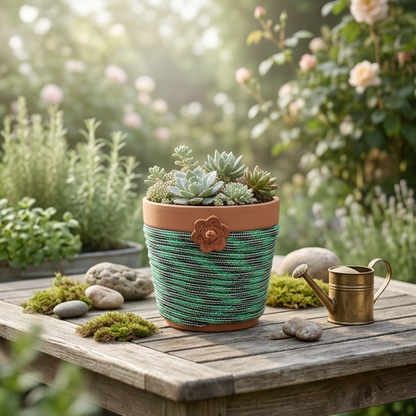 Bloom Keeper© | Fern Hollow© 6" Terra Cotta Planter