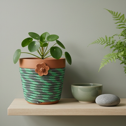 Bloom Keeper© | Fern Hollow© 6" Terra Cotta Planter