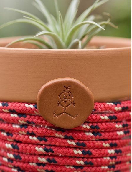 Joy Keeper© | Wildflower Ember© 6" Terra Cotta Planter