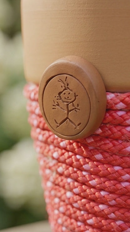 Joy Keeper© | Coral Bloom© 4" Terra Cotta Planter